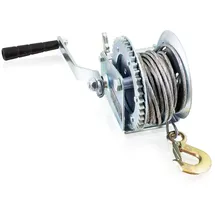BITUXX Handwinde 450 kg 10 m Seil