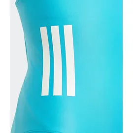 adidas 3-Streifen C-Back Kids Badeanzug Lucid Cyan / White 128    