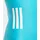 adidas 3-Streifen C-Back Kids Badeanzug Lucid Cyan / White 128    