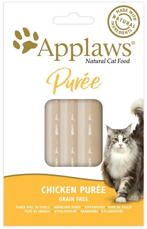 APPLAWS Cat Treat Hühnerdelikatesse für Katzen 80 x 7 g