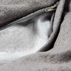 Lumaland Sitzsack Comfort Line 120l - 70 x 80 x 50 cm - Hellgrau