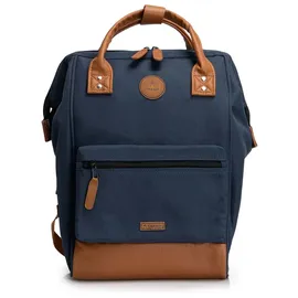 Cabaia Adventurer Essentials Backpack M Dunkelblau/Braun