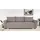 Home Affaire Schlafcouch Polyester 3-Sitzer Beige