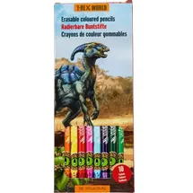 Coppenrath Verlag Radierbare Buntstifte 1 St. T-Rex World