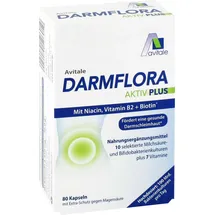Avitale DARMFLORA Aktiv Plus 100 Mrd.Bakterien+7 Vitamine 80 St