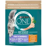 Purina One Cat Coat & Hairball Huhn Katzenfutter 800g