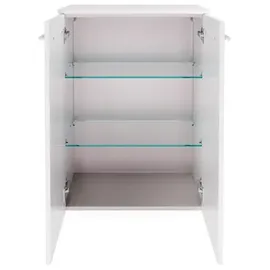 Fackelmann VER D-Midi WeGl/WeHg 2T 602x826x320mm