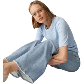 opus pants Calina Cruise Wide Leg Hose Blau 36 28