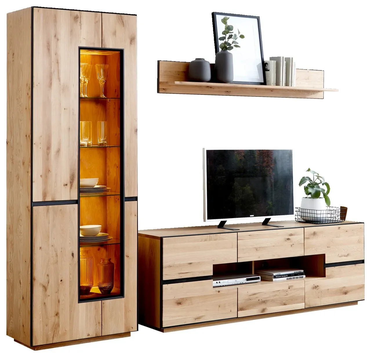 Linea Natura Wandkombination KELIO - B/H/T ca. 270,00x203,00x47,00