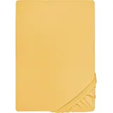 biberna 0077866 Jersey-Elastic 120 x 200 - 130 x 220 cm gelb