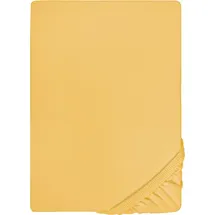 biberna 0077866 Jersey-Elastic 120 x 200 - 130 x 220 cm gelb