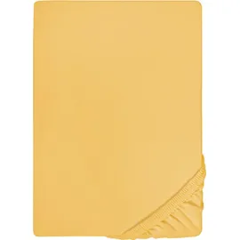 biberna 0077866 Jersey-Elastic 120 x 200 - 130 x 220 cm gelb