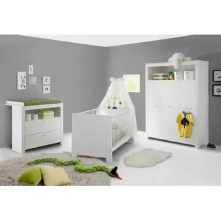 trendteam Babyzimmer Olivia 3-tlg. weiß