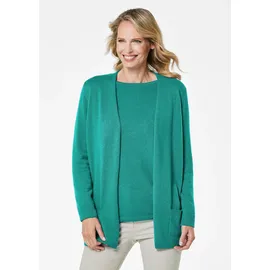 GOLDNER Feinstrick-Cardigan smaragd 20