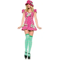 Leg Avenue Himbeere - kurzes Damen Kostüm Kleid für Fasching (XS)