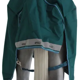 Horseware Amigo Bravo 12 Turnout Wug Medium 250g 145 cm Navy/Grau/Silber