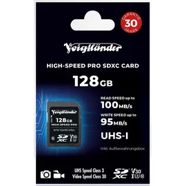 Voigtländer Prof. High-Speed SDXC 128GB UHS-I,