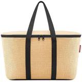 Reisenthel coolerbag raffia black