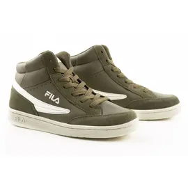 Fila Crew MID Teens Sneaker, Olive Night, 39 EU - 39 EU