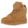VAN HILL Damen Sneaker High Plateau Profilsohle Bequem Schuhe 217802 Hellbraun 37 - 37 EU