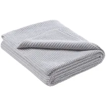 Wometo Strickdecke weiß Textil, 140x190 cm, Oeko-Tex®, Wohntextilien, Decken, Kuscheldecken