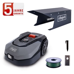 Scheppach Rasenmähroboter RLM500W Rasenmäher WIF Bluetooth + Garage