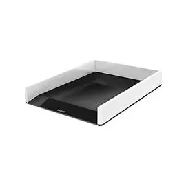 Leitz Briefablage WOW Duo Colour schwarz/weiß DIN A4, 1 St.