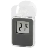 Hama Fensterthermometer Grau 00186397