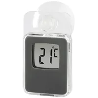 Hama Fensterthermometer Grau 00186397