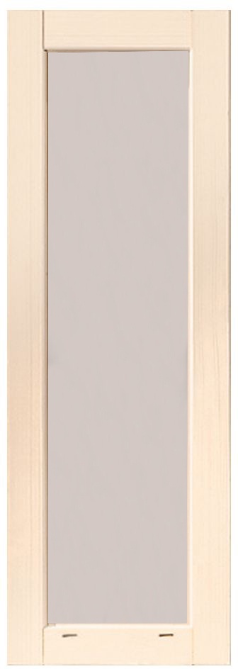 Karibu Fenster für Holz-Gartenhäuser,hell elfenbein,60 x 170 cm