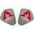 Dainese Schulterprotektor Sport Aluminium One Size Silber/Rot