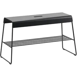 Zone Denmark - A-Stool Bank mit Ablage, schwarz