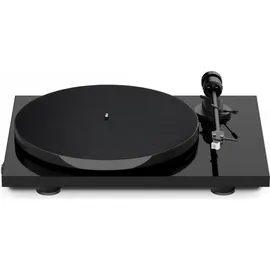 Pro-Ject E1 BT, Audio-Plattenspieler mit Riemenantrieb, Schwarz,