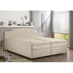 Polsterbett MAINTAL, beige (creme), B:190cm, Betten