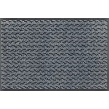 Wash+Dry Fußmatte Duo Denim 40x60cm, innen und außen, waschbar, Blau