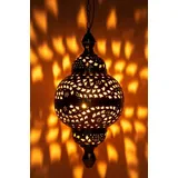 Marrakesch Orient & Mediterran Interior Fahda 1-flg. 50 cm rund gold