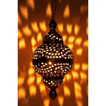 Marrakesch Orient & Mediterran Interior Fahda 1-flg. 50 cm rund gold