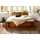 Massivmoebel24 Bett Akazie 140x200x90 honig lackiert Oxford 0251