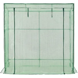 [en.casa] Gewächshaus Vlaardingen 198x78x200cm Grün