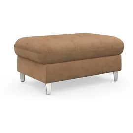 sit&more Hocker Marano mit Stauraum 102 x 43 x 67 cm Braun