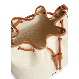 Tommy Hilfiger TH Monoplay Umhängetasche Synthetik Beige/Weiß