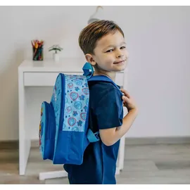 Undercover Paw Patrol Rucksack - leicht für Kindergarten und Schule - mit Fronttasche - Freizeit Reisen - langlebig und praktisch - für Kinder ab 4 Jahren