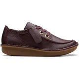 CLARKS Funny Dream Schuhe Wine Leather 39