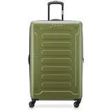 JEEP JH004C 4 Rollen Trolley 80 cm mit Dehnfalte oliv