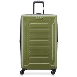 JEEP JH004C 4 Rollen Trolley 80 cm mit Dehnfalte oliv