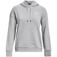 Under Armour Essential Fleece Hoodie (1373033) Mod Gray Light Heather / White - L