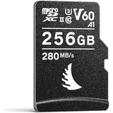 Angelbird AV PRO microSD V60 R280/W160 microSDXC 256GB Kit, UHS-II U3, A1, Class 10 (AVP256MSDV60)