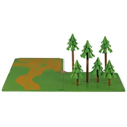 SikuWorld Feldwege und Wald Modell von Siku