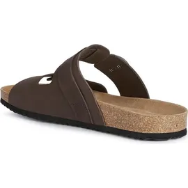 GEOX Sandal Ghita Sandalen Dark Coffee 46