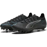 Puma Ultra 5 Pro AG/FG Herren Black/Silver/Bright Aqua 39
